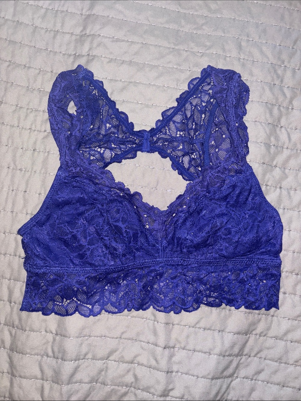 aerie Lace Bralette in Deep Purple